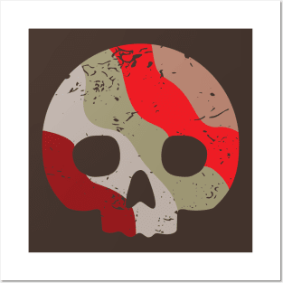 Skull Dot Camo Posters and Art